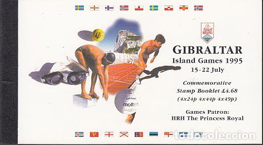 Stamps: Gibraltar - Correo 1995 Yvert 723 Carnet ** Mnh Deportes