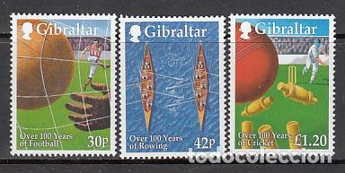 Briefmarken: Gibraltar - Correo 1999 Yvert 891/3 ** Mnh Deportes
