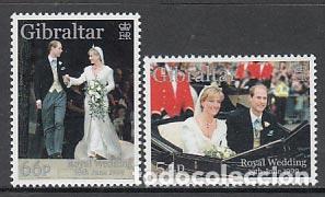 Briefmarken: Gibraltar - Correo 1999 Yvert 894/5 ** Mnh Boda Real