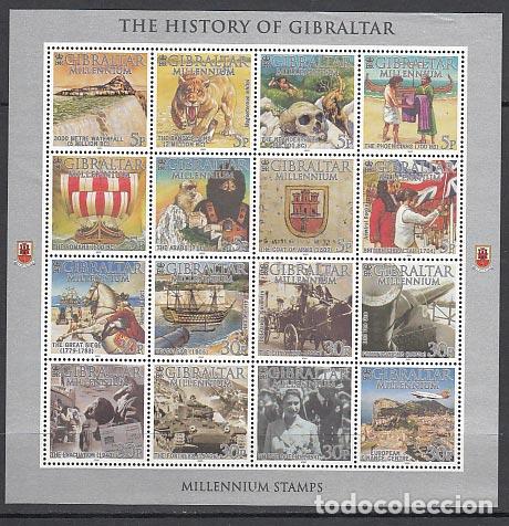 Briefmarken: Gibraltar - Correo 2000 Yvert 919/34 ** Mnh Historia de Gibraltar