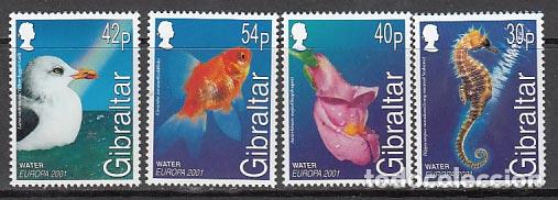 Briefmarken: Gibraltar - Correo 2001 Yvert 963/6 ** Mnh Europa