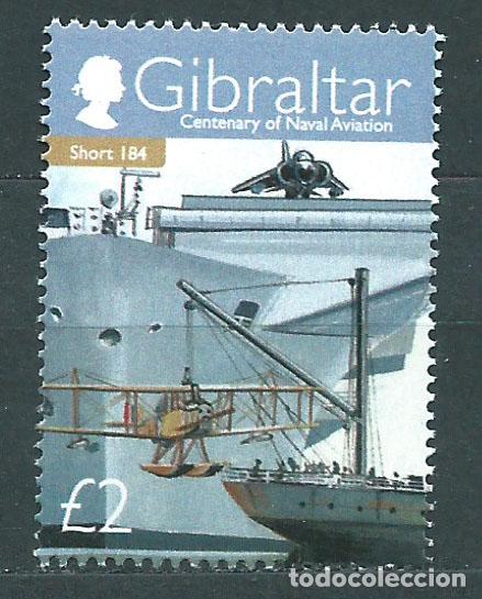 Timbres: Gibraltar Correo 2009 Yvert 1324 SH ** Mnh Centenario de la Aeronave