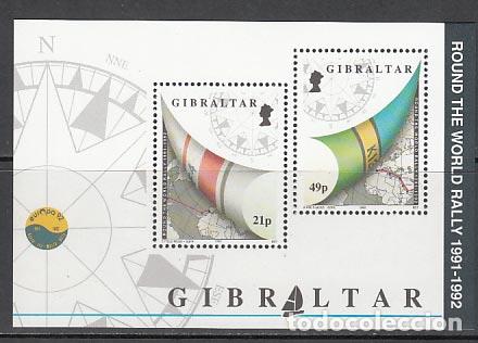 Timbres: Gibraltar - Hojas Yvert 16 ** Mnh Rallyenautico