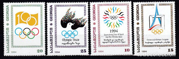 Timbres: Georgia - Correo Yvert 79/82 ** Mnh Deportes
