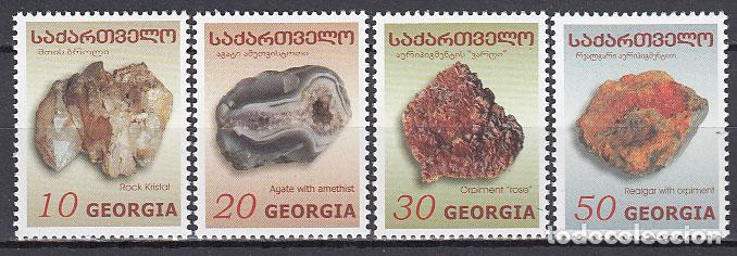 Selos: Georgia - Correo Yvert 337/40 ** Mnh Minerales