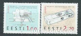 Selos: Estonia - Correo 1994 Yvert 245/6 ** Mnh Europa