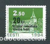 Selos: Estonia - Correo 1994 Yvert 254 ** Mnh