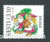 Selos: Estonia - Correo 1999 Yvert 349 ** Mnh Navidad