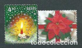 Selos: Estonia - Correo 2004 Yvert 478/9 ** Mnh Navidad