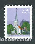 Selos: Estonia - Correo 2009 Yvert 578 ** Mnh Iglesia