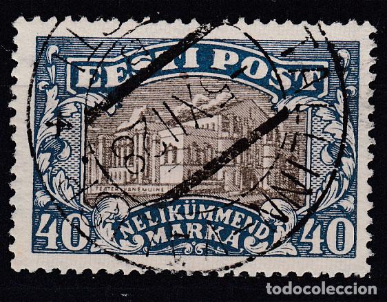 Selos: Estonia - Correo 1924 Yvert 82 Usado