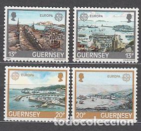 Francobolli: Guernsey - Correo 1983 Yvert 267/70 ** Mnh Europa