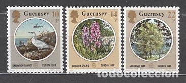 Francobolli: Guernsey - Correo 1986 Yvert 359/61 ** Mnh Europa
