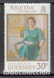 Francobolli: Guernsey - Correo 1989 Yvert 461 ** Mnh Isabel II