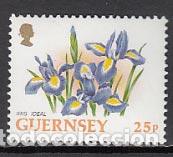 Francobolli: Guernsey - Correo 1994 Yvert 642 ** Mnh Flores