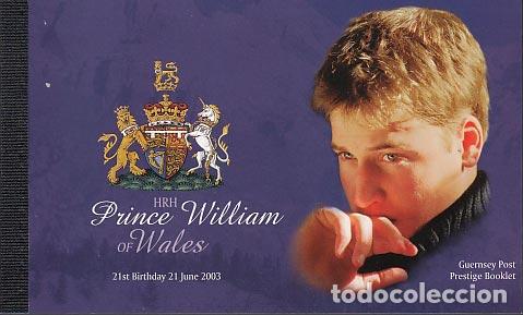 Francobolli: Guernsey - Correo 2003 Yvert 983a Carnet ** Mnh Principe Willian