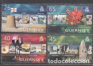 Francobolli: Guernsey - Correo 2004 Yvert 1013/6 ** Mnh