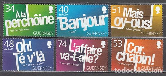 Selos: Guernsey - Correo 2008 Yvert 1201/6 ** Mnh