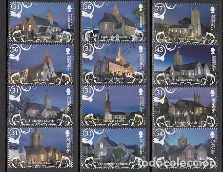 Selos: Guernsey - Correo 2009 Yvert 1282/93 ** Mnh Navidad