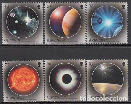 Selos: Guernsey - Correo 2009 Yvert 1258/63 ** Mnh Astro