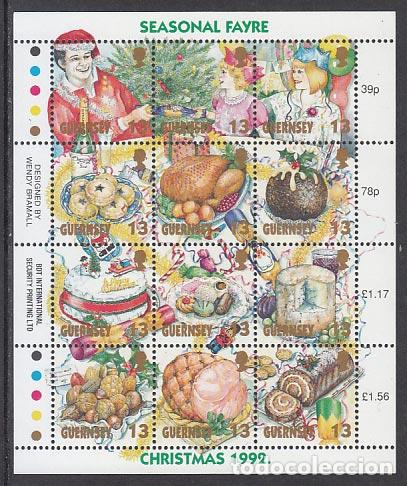 Selos: Guernsey - Hojas Yvert 22 ** Mnh Navidad