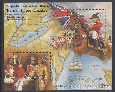 Selos: Guernsey - Hojas Yvert 33 ** Mnh Militares