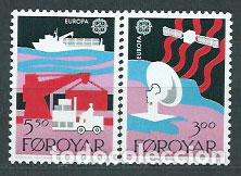 Selos: Feroe - Correo Yvert 160/1 ** Mnh Europa