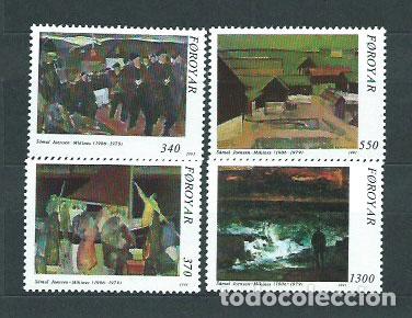 Selos: Feroe - Correo Yvert 217/20 ** Mnh Pinturas