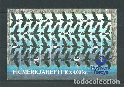 Selos: Feroe - Correo Yvert 279 Carnet ** Mnh Fauna