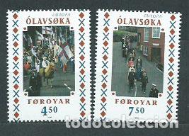 Selos: Feroe - Correo Yvert 334/35 ** Mnh Europa