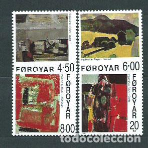 Selos: Feroe - Correo Yvert 358/61 ** Mnh Pinturas