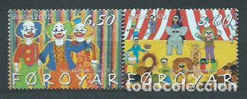 Selos: Feroe - Correo Yvert 419/20 ** Mnh Europa