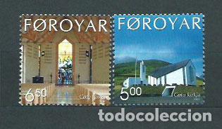 Selos: Feroe - Correo Yvert 430/31 ** Mnh Navidad