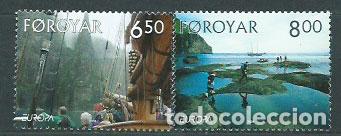 Selos: Feroe - Correo Yvert 493/4 ** Mnh Europa