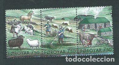 Selos: Feroe - Correo Yvert 519/21 ** Mnh Fauna