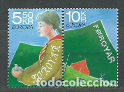 Selos: Feroe - Correo Yvert 595/6 ** Mnh Europa Boi Scouts