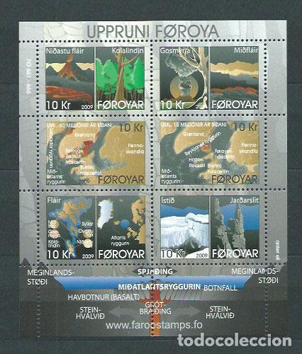 Selos: Feroe - Correo Yvert 665/70 ** Mnh