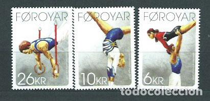Selos: Feroe - Correo Yvert 673/5 ** Mnh Deportes Gimnasia
