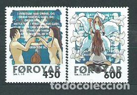Selos: Feroe - Correo Yvert 362/63 ** Mnh Navidad