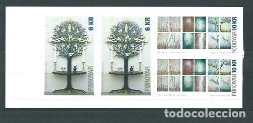 Selos: Feroe - Correo Yvert 681a/682a - 4 valores ** Mnh Navidad