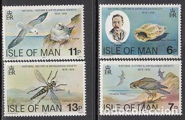 Stamps: Man - Correo 1979 Yvert 131/4 ** Mnh Fauna