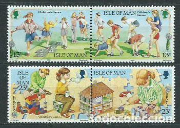 Stamps: Man - Correo 1989 Yvert 404/7 ** Mnh Europa