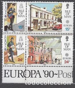 Stamps: Man - Correo 1990 Yvert 432/35 ** Mnh Europa
