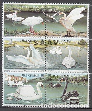 Stamps: Man - Correo 1991 Yvert 512/17 ** Mnh Fauna aves
