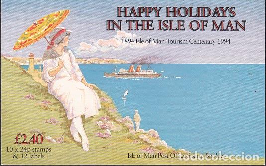 Briefmarken: Man - Correo 1994 Yvert 613 Carnet ** Mnh Vacaciones en Man