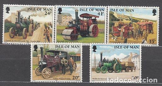 Briefmarken: Man - Correo 1995 Yvert 660/4 ** Mnh Autom&oacute;viles