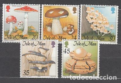 Briefmarken: Man - Correo 1995 Yvert 688/92 ** Mnh Setas