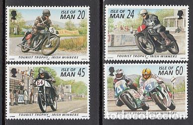 Briefmarken: Man - Correo 1996 Yvert 714/7 ** Mnh Motos
