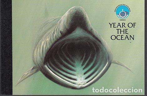 Briefmarken: Man - Correo 1998 Yvert 797(I) Carnet ** Mnh Fauna marina