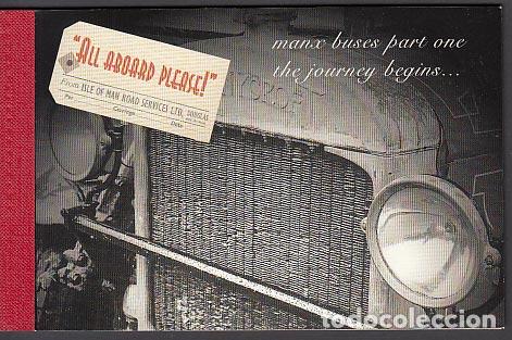 Briefmarken: Man - Correo 1999 Yvert 860 Carnet ** Mnh Veh&iacute;culos antiguos